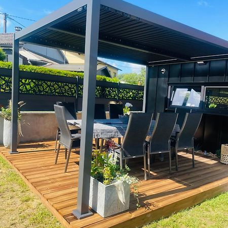 Maison Gite Chez Nounou Sauna Jacuzzi Jardin Arbore Etting Exteriör bild