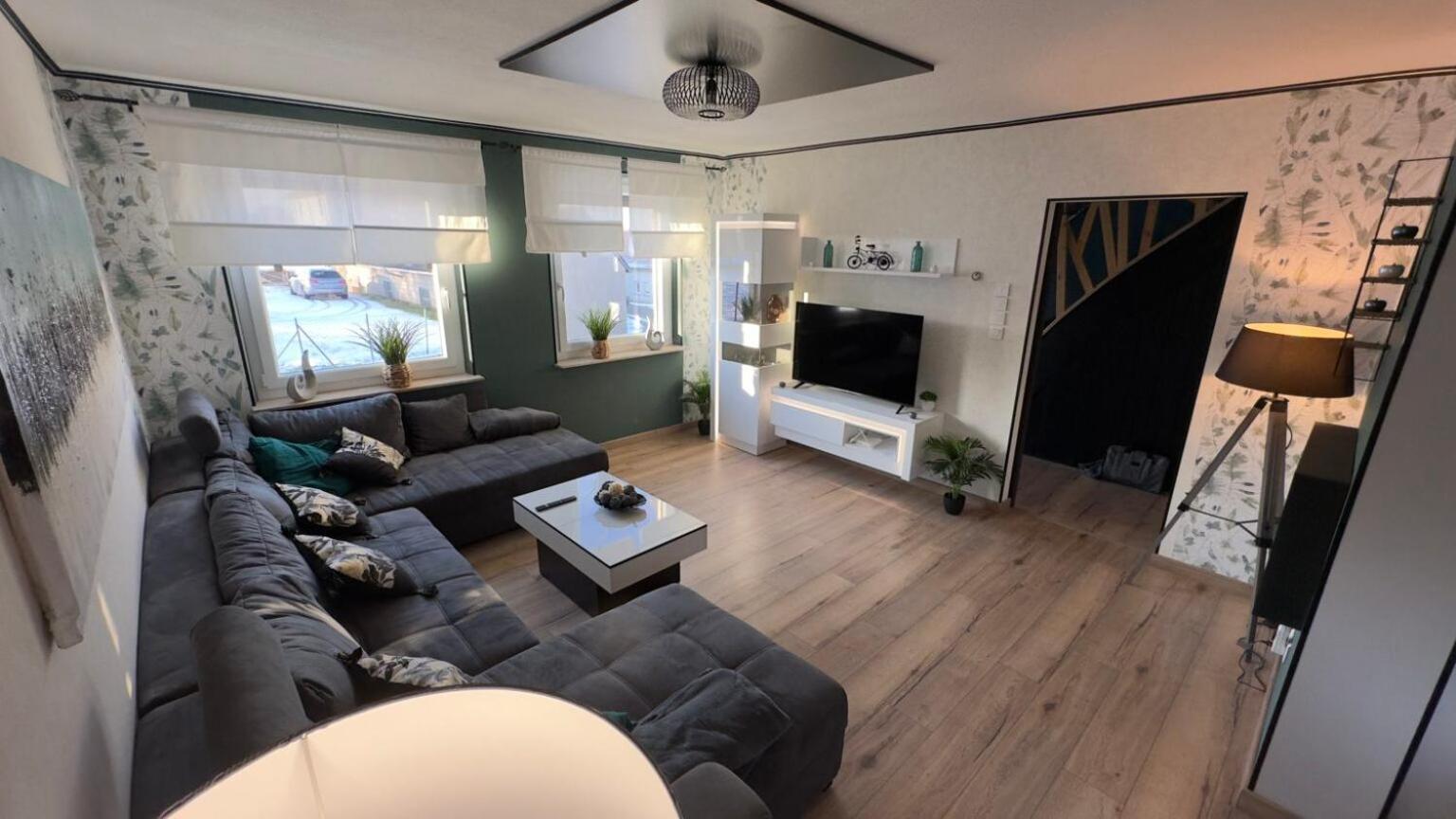 Maison Gite Chez Nounou Sauna Jacuzzi Jardin Arbore Etting Exteriör bild