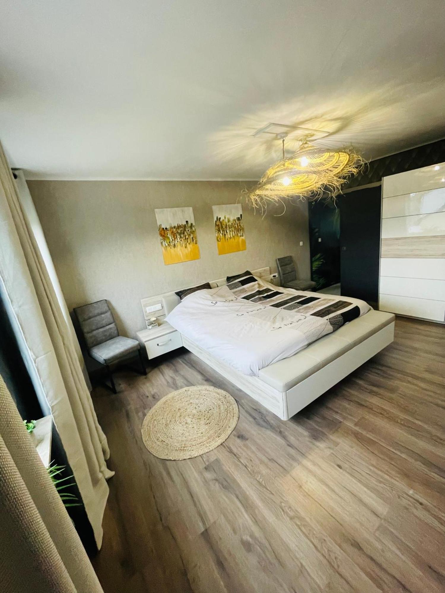 Maison Gite Chez Nounou Sauna Jacuzzi Jardin Arbore Etting Exteriör bild